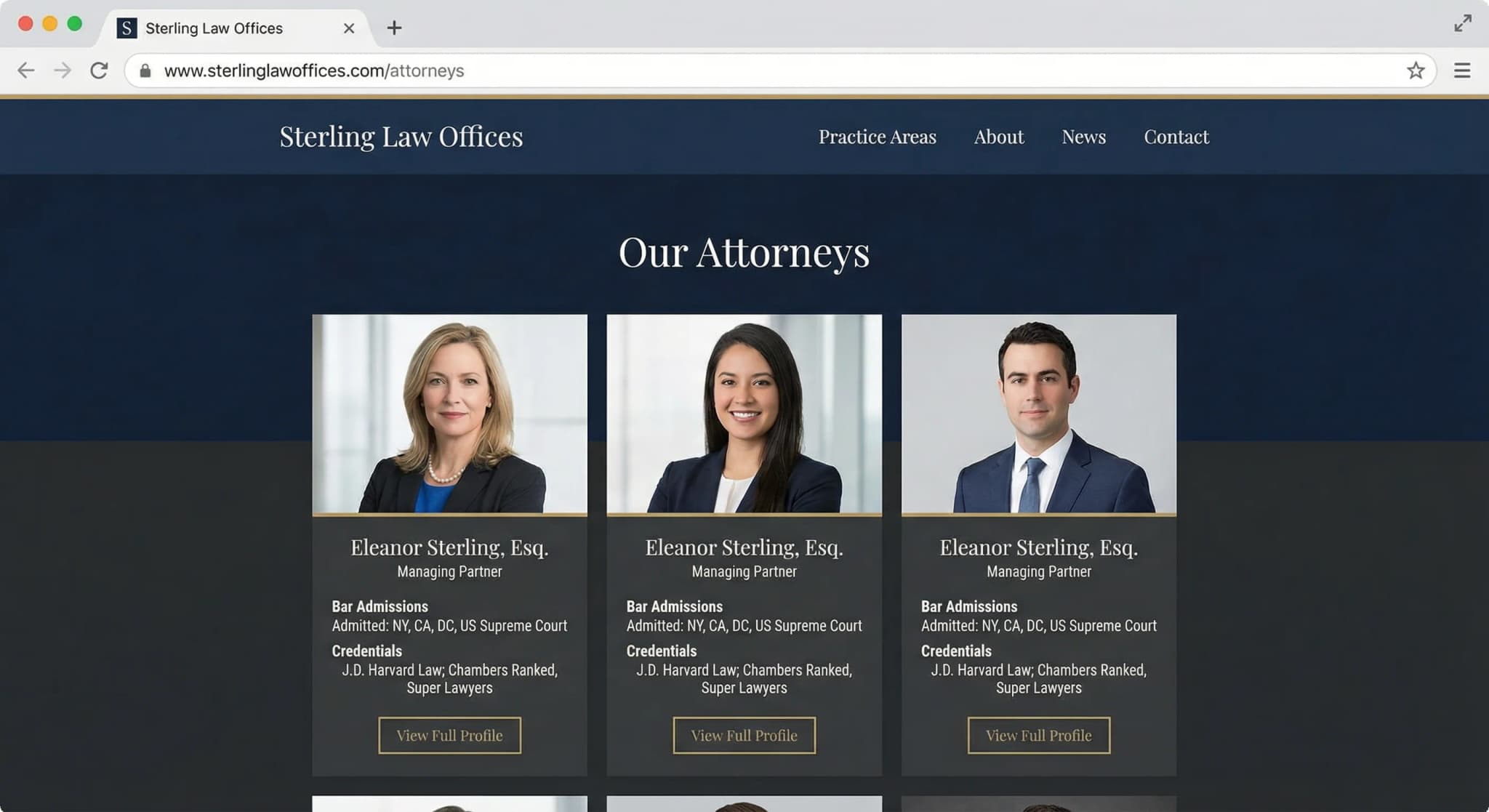Websites for Law Firms & Professional Services