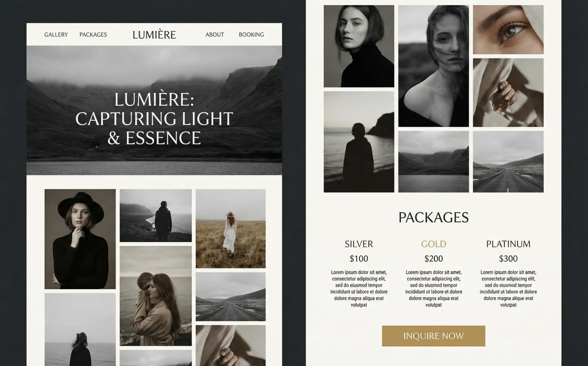 Websites for Photographers